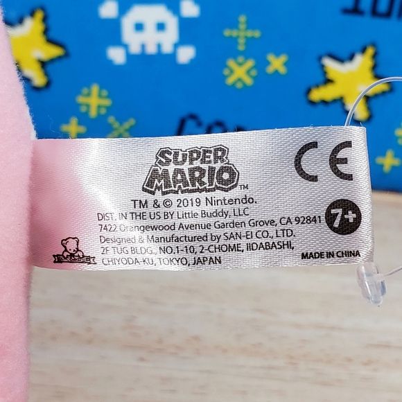 All Star Collection PINK YOSHI 8" #46 Ultrasoft Nintendo Gaming Plush Toy NWT - Picture 9 of 12